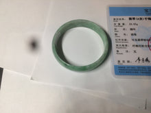Load image into Gallery viewer, 52.5mm certified 100% natural Type A sunny green jadeite jade bangle BK5-3359