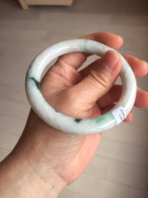 Load image into Gallery viewer, 57.5mm certified type A 100% Natural sunny green/purple round cut Jadeite jade bangle PH186-1264