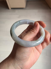 Load image into Gallery viewer, 57.5mm Certified Type A 100% Natural icy watery white purple black brown Jadeite Jade bangle BL73-7043