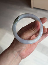 Load image into Gallery viewer, 57.5mm Certified Type A 100% Natural icy watery white purple black brown Jadeite Jade bangle BL73-7043