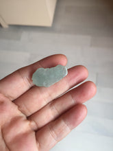 Load image into Gallery viewer, 100% Natural clear sunny green gray jadeite jade golden fish Pendant group BP109