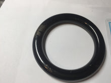 Load image into Gallery viewer, 56mm certified 100% Natural black meteorite chubby round cut nephrite bangle HN36-3600