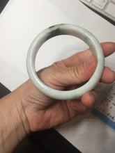 Load image into Gallery viewer, 60mm certified Type A 100% Natural sunny green yellow brown white Jadeite Jade bangle D137-1732
