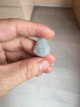 Load image into Gallery viewer, 100% Natural type A green/white small happy buddha jadeite Jade pendant necklace group BP111