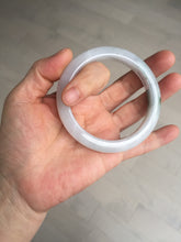 Load image into Gallery viewer, 57.2mm Certified Type A 100% Natural icy watery white purple black brown Jadeite Jade bangle BL72-7066