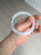 Load image into Gallery viewer, 57.2mm Certified Type A 100% Natural icy watery white purple black brown Jadeite Jade bangle BL72-7066