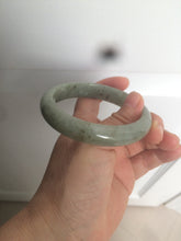 Load image into Gallery viewer, 58.8mm Certified 100% natural Type A green/gray jadeite jade bangle AE69-2863