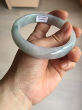Load image into Gallery viewer, 59.2mm Certified Type A 100% Natural green purple Jadeite Jade bangle BQ56-6885