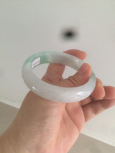 Load image into Gallery viewer, 55.6mm Certified type A 100% Natural icy watery light green Jadeite bangle AY24-1699