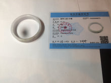 Load image into Gallery viewer, 51mm Certified Type A 100% Natural light purple/brown/white square Jadeite Jade bangle Y152-8073