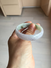 Load image into Gallery viewer, 50.5mm 100% natural Type A sunny green/purple jadeite jade bangle BP14