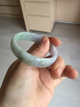Load image into Gallery viewer, 50.5mm 100% natural Type A sunny green/purple jadeite jade bangle BP14