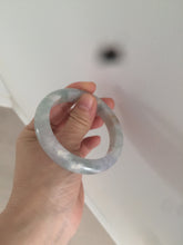 Load image into Gallery viewer, 53.4mm Certified Type A 100% Natural green/white/purple Jadeite Jade bangle AX42-7719