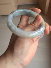 Load image into Gallery viewer, 55.7mm Certified Type A 100% Natural watery light purple/green/white Jadeite Jade bangle F99-3522