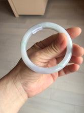 Load image into Gallery viewer, 54.7mm certified type A100% Natural green purple Jadeite Jade bangle BM35-0251