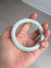 Load image into Gallery viewer, Shopify only. 55mm Certified type A 100% Natural green/white/purple Jadeite bangle AX142 Add on item