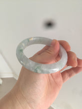 Load image into Gallery viewer, 54.4mm Certified Type A 100% Natural green/white/purple Jadeite Jade bangle AX43-7720