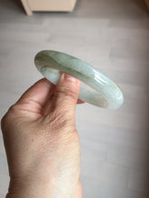 Load image into Gallery viewer, 53.8mm certified 100% natural Type A icy watery green brown purple jadeite jade bangle BL113-9438