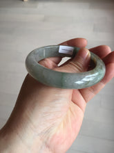 Load image into Gallery viewer, 56.2mm certified Type A 100% Natural green/red/gray/purple (FU LU SHOU) Jadeite Jade bangle BL78-8659