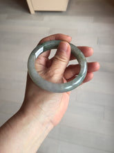 Load image into Gallery viewer, 56.2mm certified Type A 100% Natural green/red/gray/purple (FU LU SHOU) Jadeite Jade bangle BL78-8659