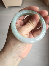 Load image into Gallery viewer, 53.8mm certified 100% natural Type A icy watery green brown purple jadeite jade bangle BL113-9438