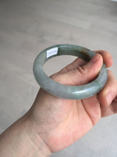 Load image into Gallery viewer, 56.2mm certified Type A 100% Natural green/red/gray/purple (FU LU SHOU) Jadeite Jade bangle BL78-8659