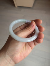 Load image into Gallery viewer, 54.6mm Certified 100% natural Type A white/green/purple jadeite jade bangle AM33-0255