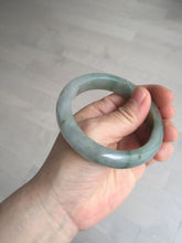 Load image into Gallery viewer, 56.2mm certified Type A 100% Natural green/red/gray/purple (FU LU SHOU) Jadeite Jade bangle BL78-8659