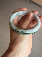 Load image into Gallery viewer, 60mm certificated Type A 100% Natural dark green/brown/purple/black Jadeite Jade bangle BG238-3280