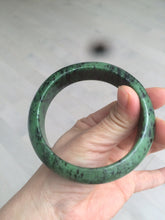 Load image into Gallery viewer, 60.5mm 100% natural green/red/black Epidote (红绿宝)bangle CB62