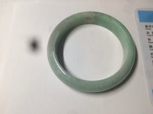 Load image into Gallery viewer, 55.7mm 100% natural Type A sunny green/brown/white jadeite jade bangle AX46-2830