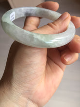 Load image into Gallery viewer, 59mm Certified Type A 100% Natural icy watery green purple Jadeite Jade bangle BQ48-6803