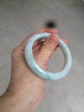 Load image into Gallery viewer, 55mm certified Type A 100% Natural green/white Jadeite Jade bangle BF67-4487