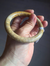 Load image into Gallery viewer, 56.8mm 100% natural beige yellow orange round cut Coral Jade (珊瑚玉) bangle XY109