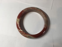 Load image into Gallery viewer, 55mm 100% natural red jasper stone(红碧玉,鸡血石) bangle XY102