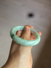 Load image into Gallery viewer, 56.4mm 100% natural Type A sunny green/brown/white jadeite jade bangle AX47-2831