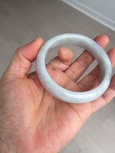Load image into Gallery viewer, 57mm Certified type A 100% Natural light green white Jadeite bangle AX141-0794