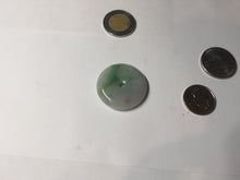 Load image into Gallery viewer, 27.8/6.1mm Type A 100% Natural sunny green light purple red Jadeite Jade Safety Guardian Button donuts Pendant group BP108