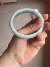Load image into Gallery viewer, 52.5mm Certificated Type A100% sunny green/dark green Jadeite Jade bangle F06-5007