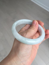 Load image into Gallery viewer, 57.8mm certified 100% certified natural light green jadeite jade bangle AX139-0797