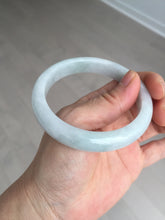 Load image into Gallery viewer, 57.8mm certified 100% certified natural light green jadeite jade bangle AX139-0797