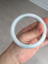 Load image into Gallery viewer, 57.8mm certified 100% certified natural light green jadeite jade bangle AX139-0797