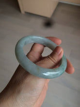 Load image into Gallery viewer, 57.4mm Certified Type A 100% Natural light yellow/blue/green Jadeite Jade bangle BK22-4406