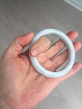 Load image into Gallery viewer, 57.8mm certified 100% certified natural light green jadeite jade bangle AX139-0797