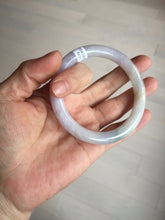 Load image into Gallery viewer, 56.5mm 100% natural type A white/purple/blue/green round cut jadeite jade bangle BL117-9431