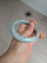 Load image into Gallery viewer, 57.4mm Certified Type A 100% Natural light yellow/blue/green Jadeite Jade bangle BK22-4406