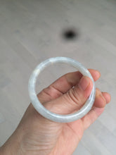 Load image into Gallery viewer, 50mm Certified Type A 100% Natural icy white/yellow Jadeite Jade bangle AH73-7285