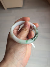 Load image into Gallery viewer, 52mm certified Type A 100% Natural sunny green yellow brown white oval Jadeite Jade bangle Q138-1727