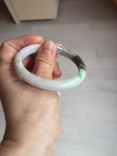 Load image into Gallery viewer, 52mm certified Type A 100% Natural sunny green yellow brown white oval Jadeite Jade bangle Q138-1727