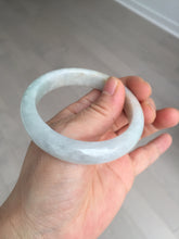 Load image into Gallery viewer, 54.5mm Certified 100% natural Type A light green white yellow jadeite jade bangle AX137-0804